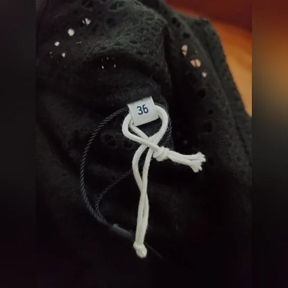 Claudie Pierlot french dress adorable brand new FR 36 US 4 oversized - Picture 7 of 8